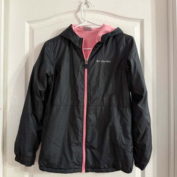 Columbia Children’s Fleece Lined Full Zip Hooded 14/16.  8169 - Picture 1 of 5